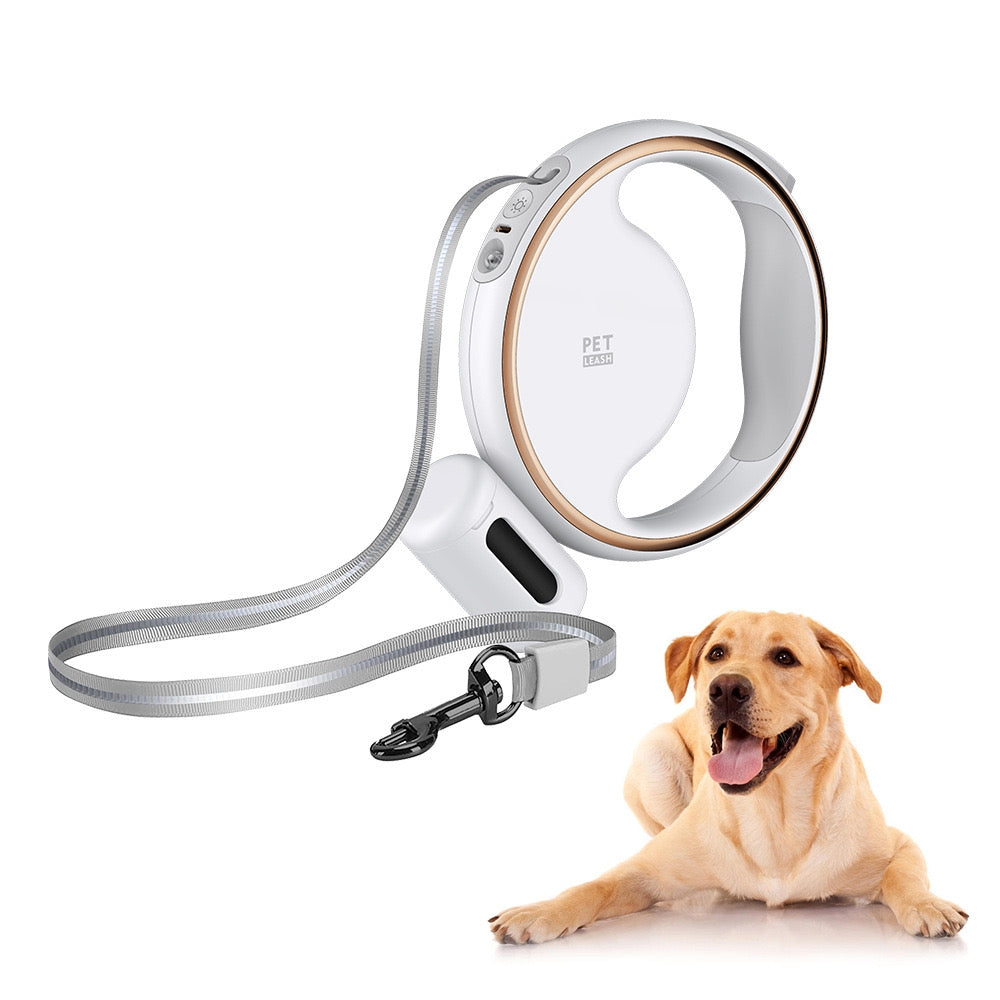 LED Automatic pet leash