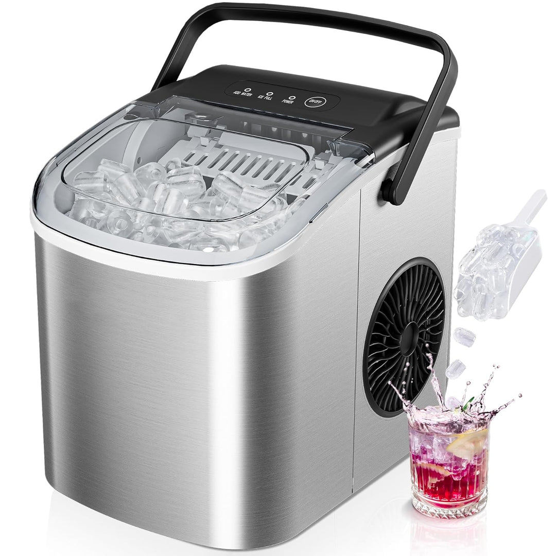 Automatic desktop ice machine