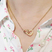 Herz-Halskette-Rosen-Geschenkset 