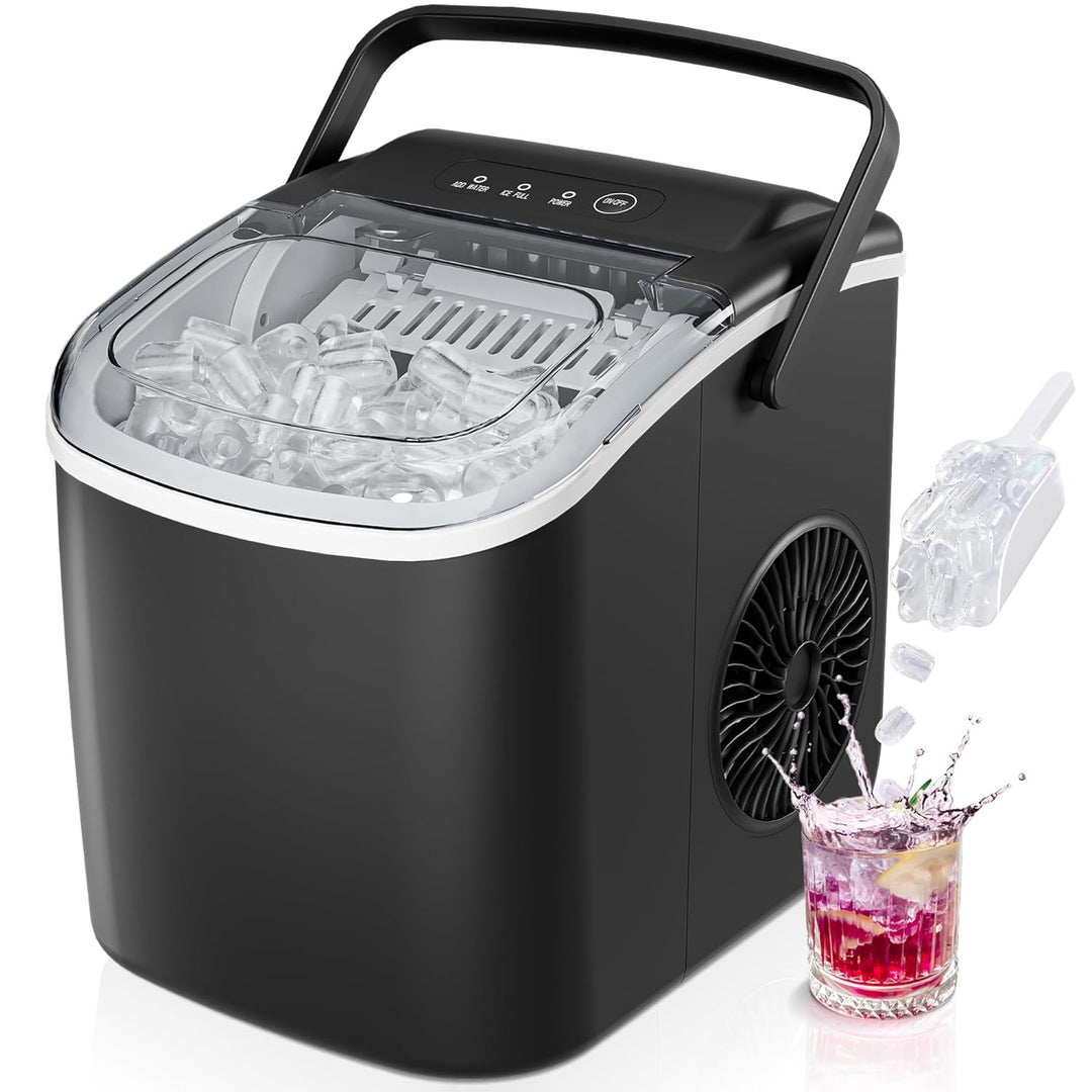 Automatic desktop ice machine