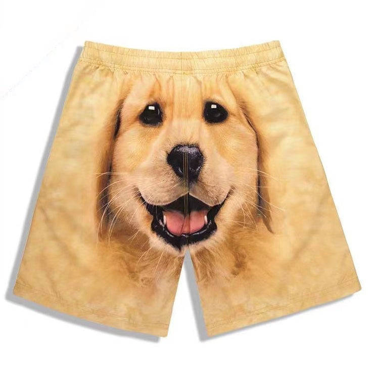 Kreative Golden Retriever-Shorts
