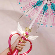 Sailor Moon 3-Color Glow Transforming Fairy Umbrella