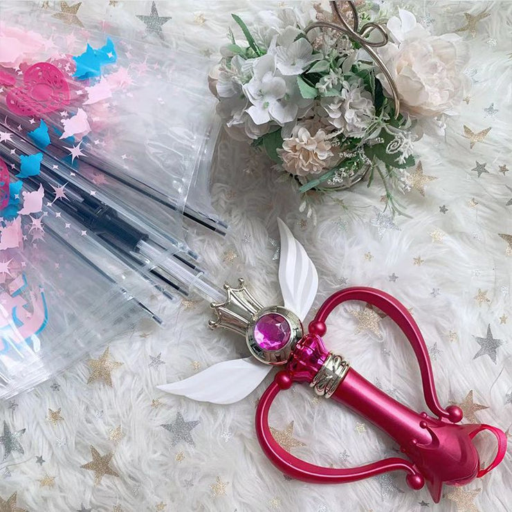 Sailor Moon 3-Color Glow Transforming Fairy Umbrella