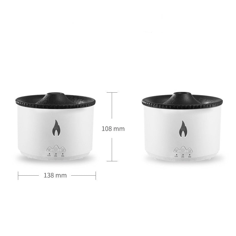 Humidificateur d'arôme de volcan créatif