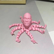 3D The Rock Octopus