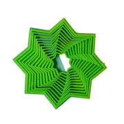 3D Radish Tower Octagonal Star Toy