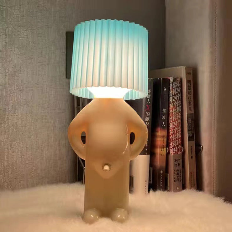Nouvelle lampe de table de poupée high-tech