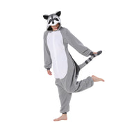 Tier-Einteiler-Pyjama