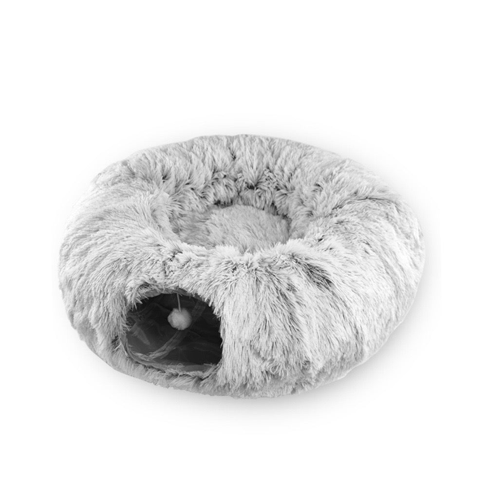 Soft Tunnel Interactive Cat Bed - bubbpup™