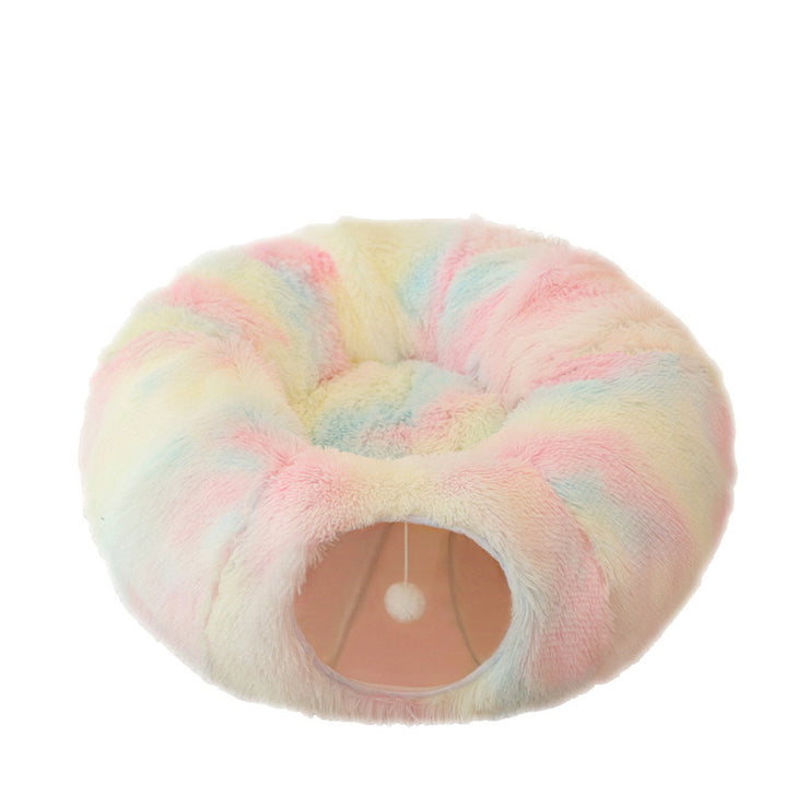 Soft Tunnel Interactive Cat Bed - bubbpup™