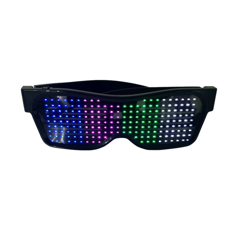 Smart LED Light Emitting Glasses