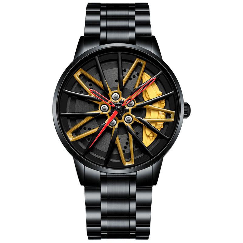 Racing Spinning Wheel Watches