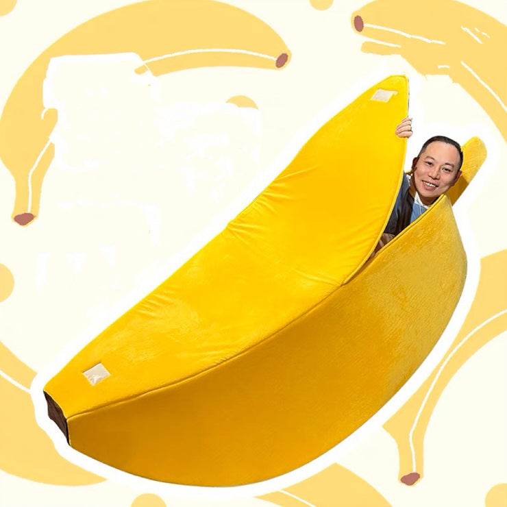 Kreatives Plüsch-Bananennest