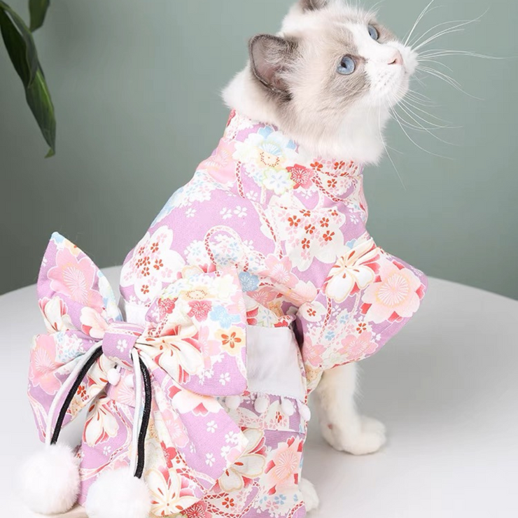 Kimono pour animaux de compagnie de style japonais™